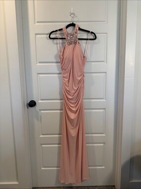 purple prom dress long sleeve Simple V Neck Puffy Sleeves Satin Long Prom Dress, Satin Evening Dress US 2 / Custom Color main image 0